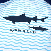Boys Two Piece Rash Guard Swimsuits Kids Long Sleeve Sunsuit Swimwear Sets