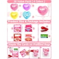 thumbnail image 3 of Regalos para San Valentín AMENON, 28 pelotas antiestrés con purpurina en forma de corazón, 3 of 6