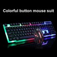 thumbnail image 1 of Opolski Colorful Light Wired Keyboard + 1200dpi Gaming Mouse Set Computer Accessories, 1 of 6