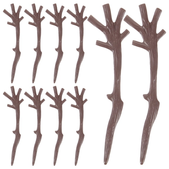 100 Pcs Snowman Twig Arms Christmas Ornaments Holiday Decoration Pendants for Crafting and Home Decor