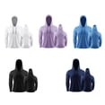 thumbnail image 3 of Sunloudy - Tops de manga larga con capucha para hombre con protección UV con cordón ajustable, ropa ajustada de primavera Sunloudy  moda, 3 of 3