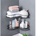 thumbnail image 1 of Estante De Metal Para Almacenamiento 2pz Organizador De Baño para Productos Esquinero Facil Instalación, 1 of 5