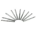thumbnail image 3 of 10pcs Tungsten Carbide Spiral End Mills Single Flute Milling Cutter CNC Router, Aluminum Cutter Carbide Router Bits 4mm Shank for Aluminum Acrylic PVC MDF Plastic, 3 of 9