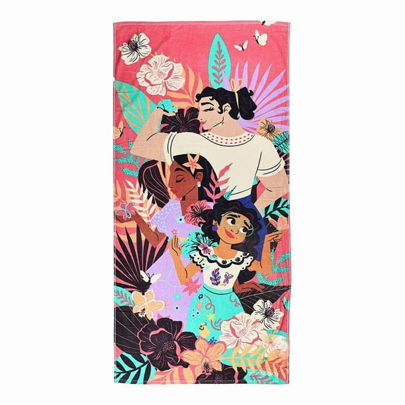 Encanto Characters Printed Beach Towel 28" x 58"