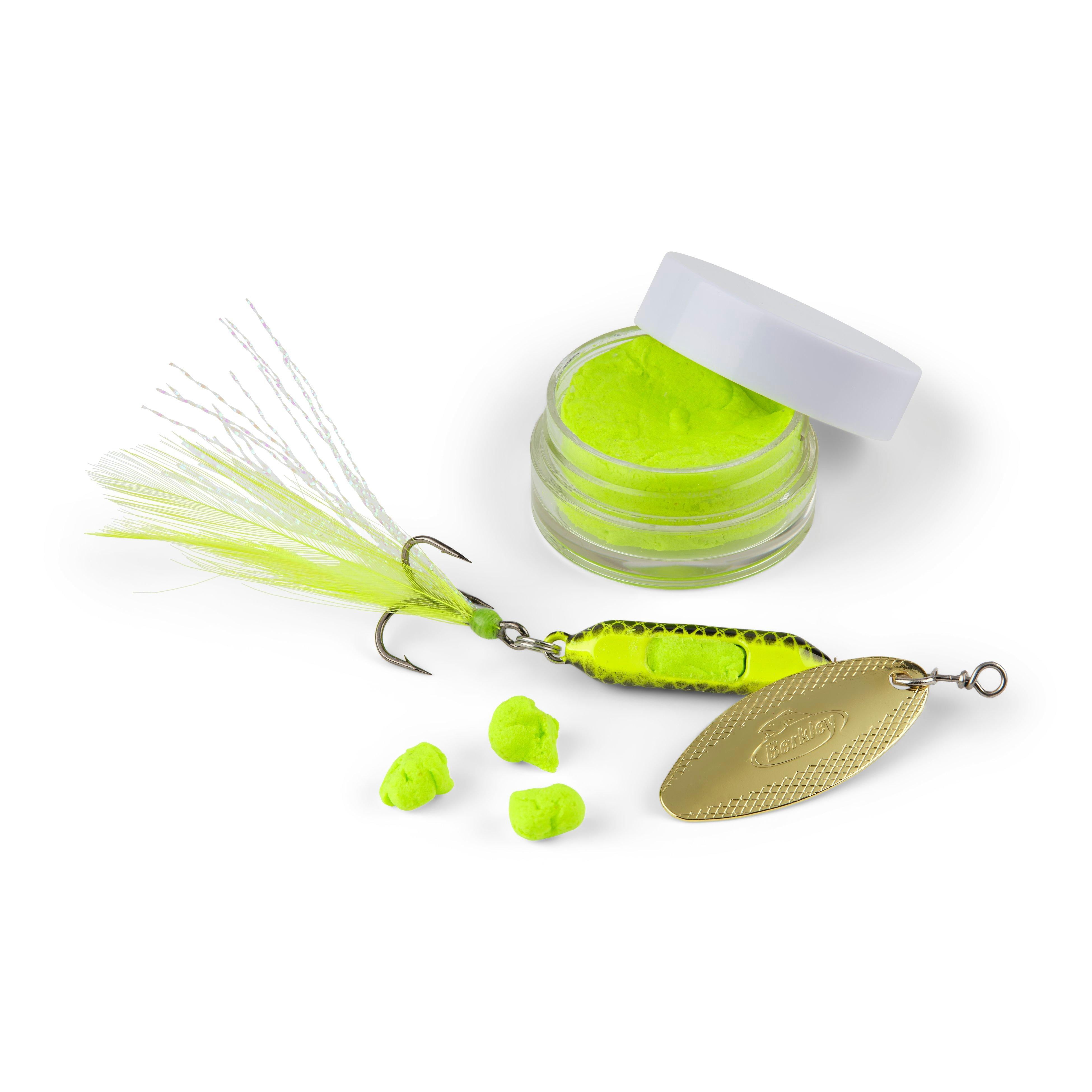 Berkley Dough Rider, 3/8 oz, Chartreuse/Black