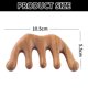 thumbnail image 2 of Peine de madera Peine de masaje de madera Masajeador del cuero cabelludo Peine de sándalo Peine de madera de dientes anchos hecho a mano para mujeres y hombres, 2 of 5