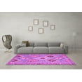 thumbnail image 3 of Ahgly Company Indoor Square Southwestern Purple Country Area Rugs, 7' Square, 3 of 4