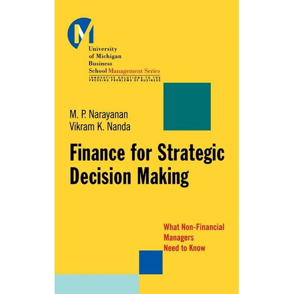 J-B-Umbs: Finance for Strategic Decision-Making: What Non-Financial Managers Need to Know (Hardcover)