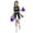 Black, variant on RUTAYY Kids Girls Outfits Sets Cheerleading Stage Performance Competition Party Set Holiday Vacation Beach, Green, 5-6 Years