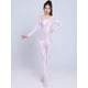 thumbnail image 4 of Body de cuerpo entero brillante sin costuras con busto unisex M XL, leotardo sexy y sexy, mono conjunto, mono de una pieza, 4 of 5