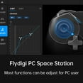 thumbnail image 4 of Flydigi Vader 2 Wired Game Controller, Configurable Multi-Platform XYCCA , Dual Vibration, 6-axis Motion Sensing, PC XYCCA for Steam/ Emulator/, 4 of 6