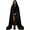 black, variant on Luxe Velvet Hooded Cape – Elegant Unisex Cloak for Halloween, Parties & Daily Wear