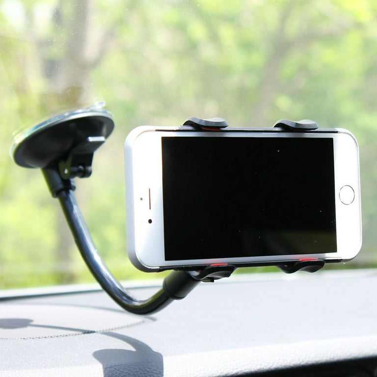 360° Car Windshield Mount Cradle Holder Stand For Mobile Cell