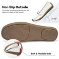 thumbnail image 5 of Ecetana Women's Leather Loafers Classic Slip-On Dress Flats Comfort Office Shoes, 5 of 8