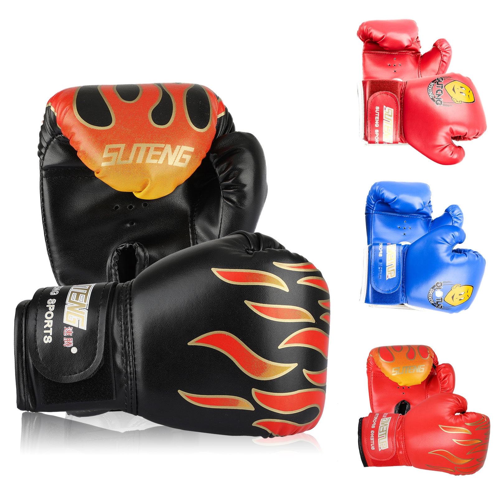 EEEKit Children Boxing Gloves for Training & Muay Thai PU Leather