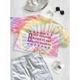 thumbnail image 3 of Bold Stripes Bright Stars Tie Dye Spiral Women -Image by Shutterstock, Female Medium, 3 of 4