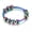 multicolor, variant on Couple Finger Stainless Steel Rotating Rings Spinner Band Anti-anxiety Simple -gold-11
