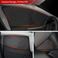 thumbnail image 4 of AMERTEER Tesla Model 3 Sunshade Side Windows Rear Windshield Sun Shades Reflective Covers Sunproof UV Rays and Privacy Protection Set of 6, 4 of 7