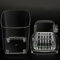 thumbnail image 4 of Manual Ice Block Breaking Crusher Snow Cone Kitchen Blender Drink Machine Dining Kitchen Blender Party Camping Picnic Cold Beverage Shaver Clear, 4 of 7