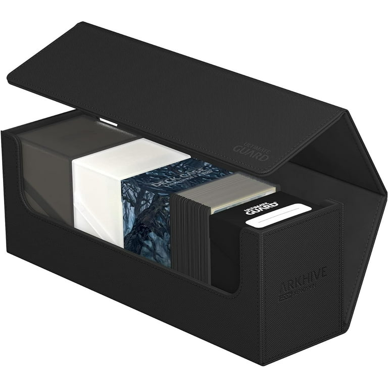 Ultimate Guard Arkhive Deck Box XenoSkin 400+ - Black New