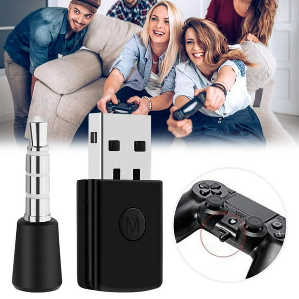Adaptador Usb Bluetooth Compatible Con Ps5/Ps4 Adaptador De Receptor De Mango Bluetooth Receptor De Auriculares Yuarrent EL016129-00