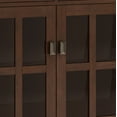 thumbnail image 6 of Artisan 36 inch Wide Solid Wood Entryway Storage Cabinet in Russet Brown, 6 of 13