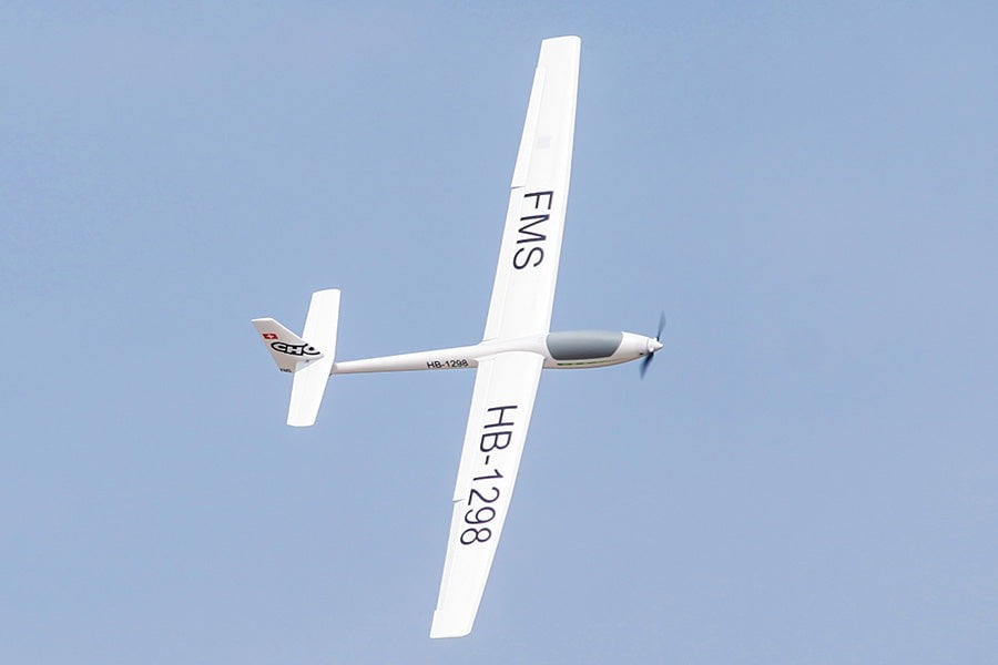 Fms Rc Planes for Adults Remote Control Airplane 2500mm ASW-17 EP Glider Hobby Rc Airplanes PNP (NO Radio, Battery, Charger)