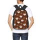 thumbnail image 4 of Balery Cute Sloths Bear Relaxing In Coffee Cup Mochila para hombre y mujer - Tela Oxford 600D resistente - Gran capacidad, resistente al agua, ideal para la escuela, viajes y senderismo, 4 of 6