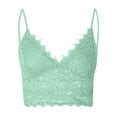 thumbnail image 5 of CHGBMOK Womens Sexy Lace Bralettes Adjustable Strap V Neck Everyday Bra Vest Crop Underwear Camisole, 5 of 5