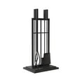 thumbnail image 2 of Panacea Open Hearth Fireplace Tool Set w/Brush, Shovel, Poker, Tong & Stand, 2 of 8