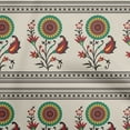 thumbnail image 1 of oneOone Rayon Light Brown Fabric Maxican Floral Fabric For Sewing Printed Craft Fabric By The Yard 56 Inch Wide, 1 of 4