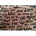 thumbnail image 5 of oneOone Cotton Silk Peach Fabric Text Fabric For Sewing Printed Craft Fabric By The Yard 42 Inch Wide-MW, 5 of 5