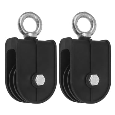 2pcs Pulley Block 60mm Cable Pulley Wheel Lifting Wheel Roller Wheel Lifting Pulley