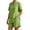 Green, variant on Womens Linen 2 Piece Sets Neck Button up Short Sleeve Shirts and Wide Leg Shorts Set Summer Relaxed Fit Casual Two Piece Outfits Solid Color Matching Set Daily Wear Red XL