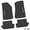 Black w/ Pink Insert, variant on Flextread Floor Mats for 18-24 Jeep Wrangler JL 2-Door - Mopar Licensed Factory Fit - Black w/ Wrangler Insert - 100% Made in USA