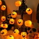 thumbnail image 1 of Cadena de luces con forma de calavera y fantasma, caja de batería, luz decorativa de terror, cadena de luces de calabaza de Halloween, 1 of 5