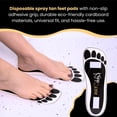 thumbnail image 3 of Almohadillas desechables para pies KOBBTAN en aerosol, color negro, 120 pares, 3 of 8