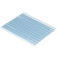 thumbnail image 4 of Loose Leaf Rings, 12mm Diameter Small Closed Column Lock Design Binding Spine DIY Cuttable  For School Light Blue, 4 of 8