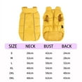 thumbnail image 2 of Insulated Winter Thermal Vest Cozy Warm Apparel Outerwear For Small Medium Large Dogs Indoor And Outdoor Cold Weather Use, 2 of 4
