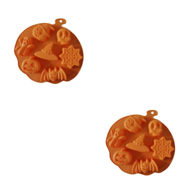 Molde de silicona Yuarrent para Halloween 2Conjunto Moldes para pasteles