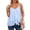 01_Light Blue, variant on GPOECD Summer Tank Tops for Women Sleeveless Crop Camisole with Ribbed Knit Strappy Backless Design Breathable Casual Top Camisole Tops for Women 02_Black,S