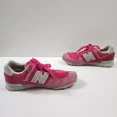 thumbnail image 2 of New Balance 574 Mens Sz 7 M Womens Sz 8.5 Shoes Suede Pink Athletic Running, 2 of 6