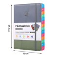 thumbnail image 6 of Guiexla Password Book with Colorful Alphabetical Tabs Hardcover Password Keeper Book for Internet Passwords Website Addresses Notebook for Home Office, 6 of 8