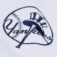 thumbnail image 5 of Men's Mitchell & Ness  White New York Yankees Arctic Fleece Sweatshirt, 5 of 6