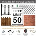 thumbnail image 3 of Speed Limit 3 Mph Mini Metal Street Sign Warning Traffic Road Street 12x16inch, 3 of 4