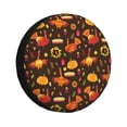 thumbnail image 1 of Balery Thanksgiving Turkey Cubiertas para Neumáticos - Protector Resistente para Neumáticos de Camioneta, SUV, Remolque, Camper y RV-14 inch, 1 of 6