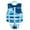 1-Blue Sharks, variant on Gogokids Kids Life Jacket Swim Vest - Toddler Boys Girls Float Swimsuit Buoyancy Swimwear 30 to 50 lbs