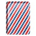 thumbnail image 2 of Cook with Color Melamine Serving Tray, Lightweight Plastic Tray for Serving Food and Drinks, Patriotic Stars and Stripes, 2 of 5
