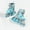 Blue, variant on EONROACOO 2-in-1 Toddler Kids Roller Skates for Girls Boys, Adjustable Sizes, Light up(M,Pink)