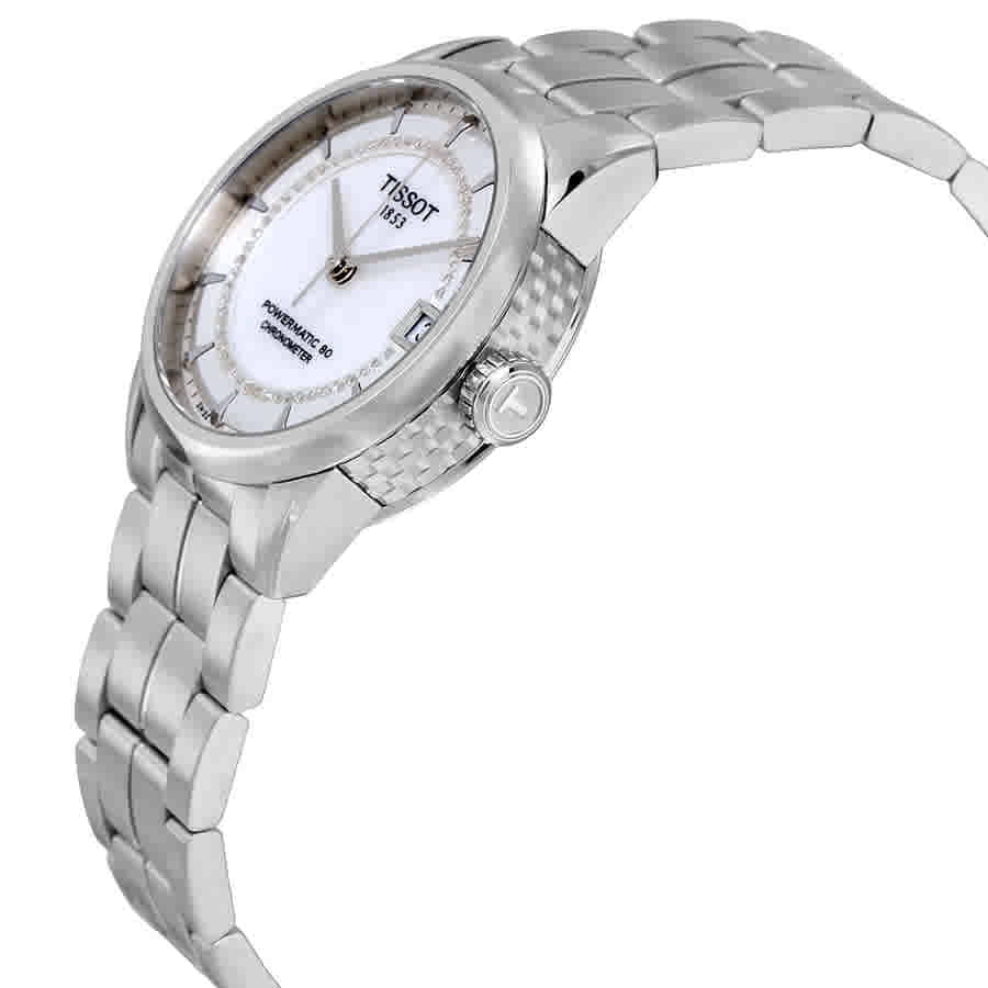 Buy Tissot T-Classic Automatic Mother of Pearl Dial Ladies Watch  T086.208.11.116.00 Online in Japan. 132464414